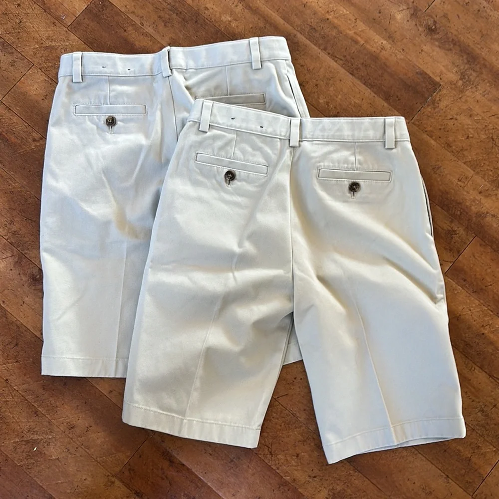 Brooks Brothers Khaki shorts - pair - size 12 - NWOT - Picture 9 of 9